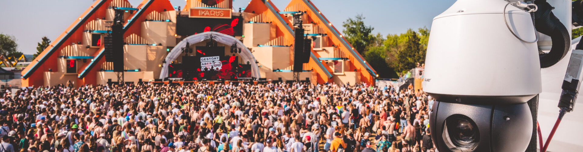 Laserfabirk event CORE Ikarus Festival Header